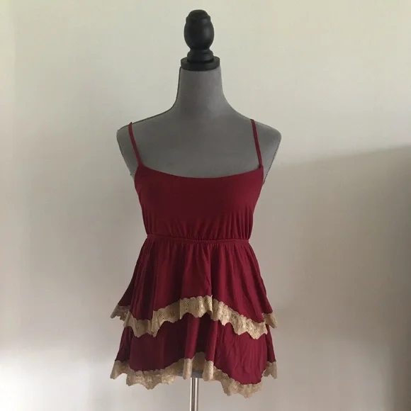 Charlotte Russe ruffle tank. - Picture 4 of 10